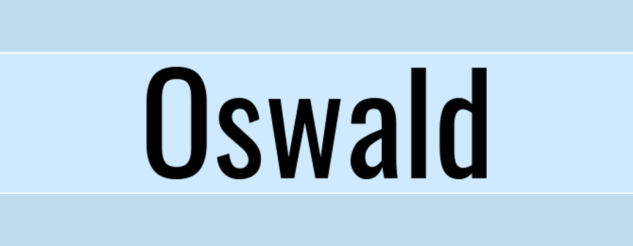 Oswald Regular