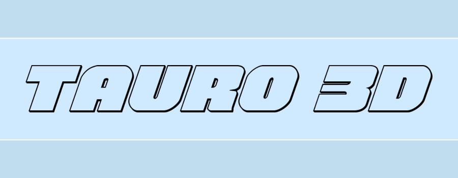 Tauro 3D Italic